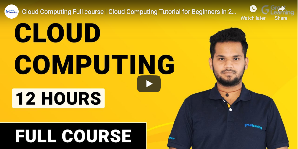 Cloud Computing Tutorial For Beginners In 2021 – SecuDemy.com