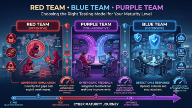 Red Team, Blue Team, Purple Team៖ ការជ្រើសរើសទម្រង់នៃការធ្វើតេស្តឱ្យត្រូវនឹងកម្រិតភាពចាស់ទុំរបស់អ្នក
