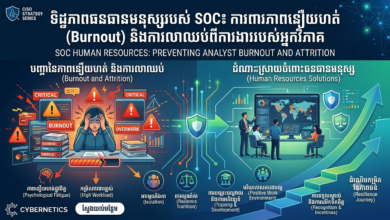 ទិដ្ឋភាពធនធានមនុស្សរបស់ SOC៖ ការពារភាពនឿយហត់ (Burnout) និងការលាឈប់ពីការងាររបស់អ្នកវិភាគ