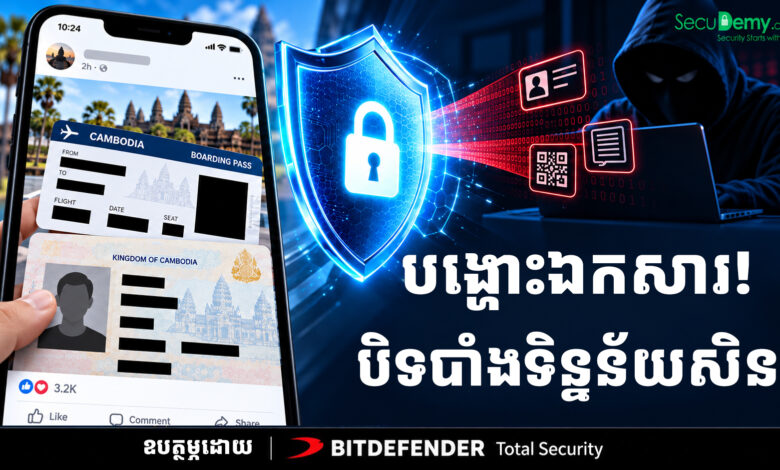 បង្ហោះឯកសារ បិទបាំងទិន្នន័យសិន!